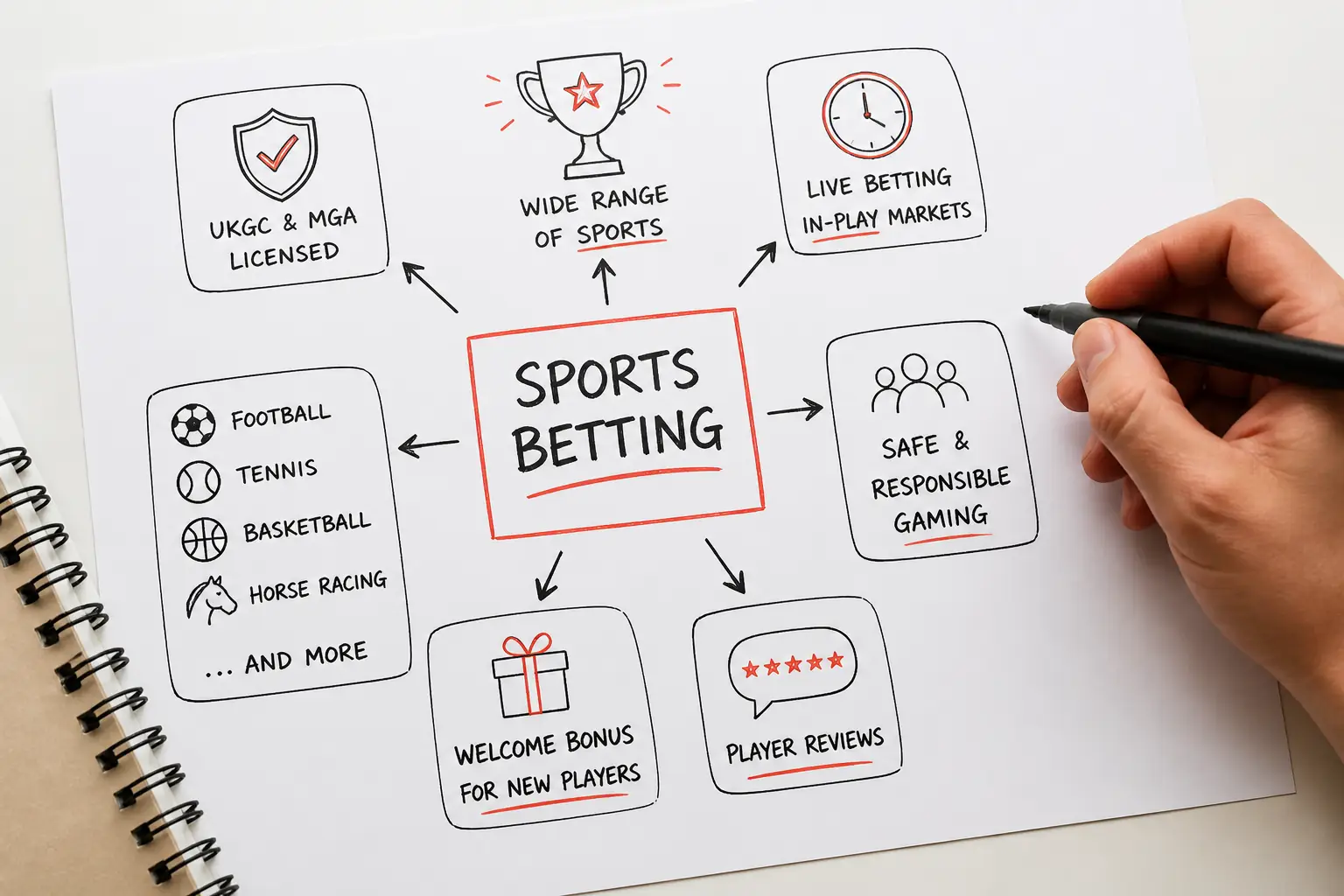 Spinland Sports Betting visual guide for Spinland Casino
